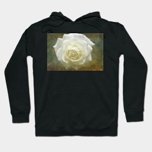 Vintage White Rose Hoodie